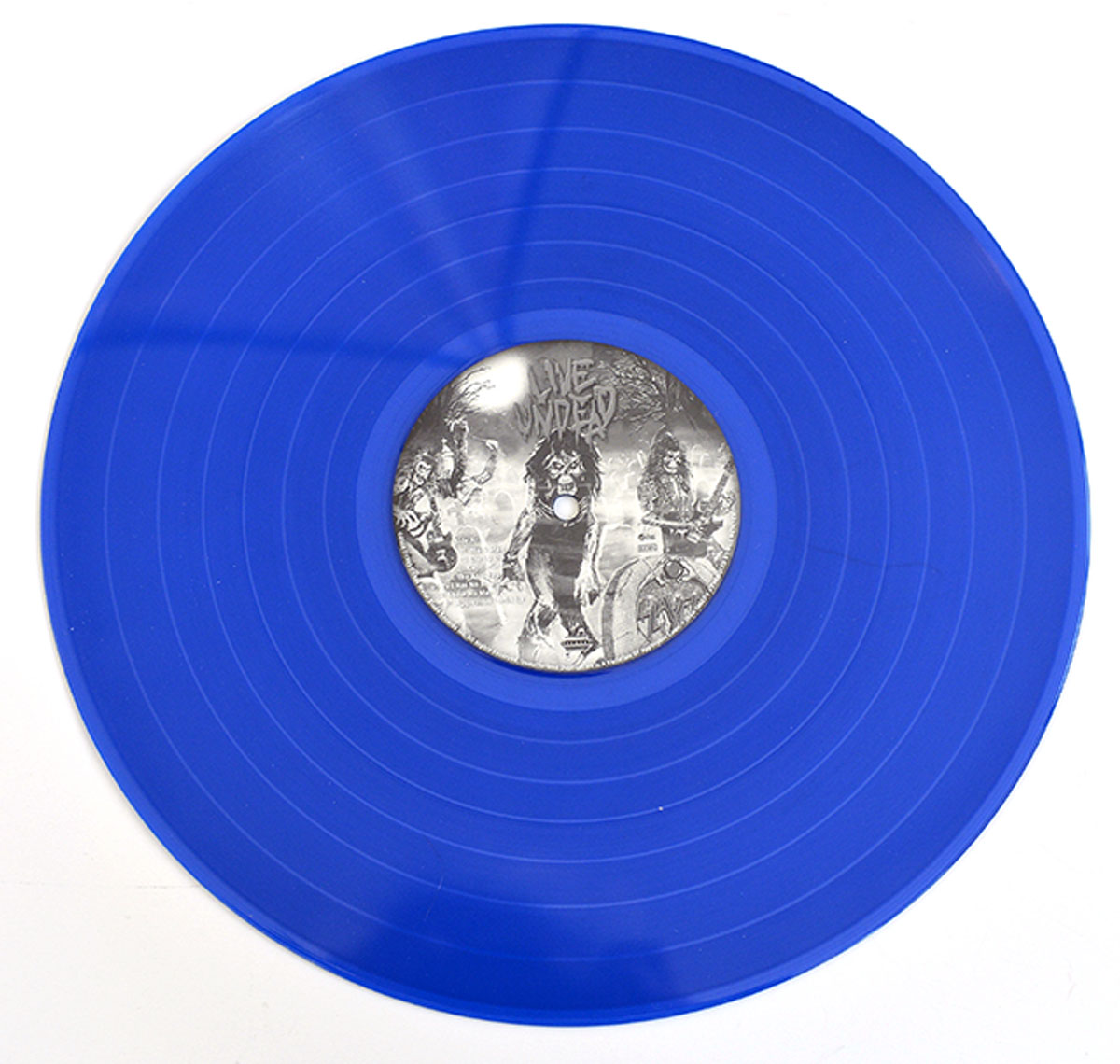High Resolution Photo #3 SLAYER Live Undead Blue Vinyl 
